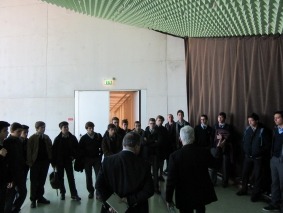 Visita às instalações da Casa da Música