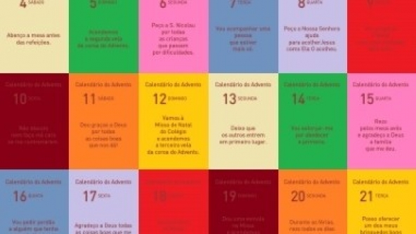 Planalto - Calendário do Advento