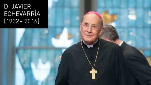 Planalto - Falecimento de D. Javier Echevarría